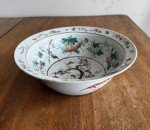 Qing Dynasty Butterfly Soapstone Basin Bowl