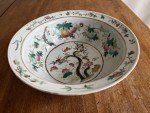Qing Dynasty Butterfly Soapstone Basin Bowl