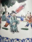 Antique Chinese Porcelain Teapot from Qing Dynasty