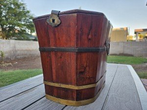Qing Dynasty Soapstone Carved Storage Chest