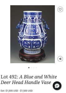 Qing Dynasty Soapstone Carving - 11.75 Inch