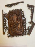 Qing Dynasty Soapstone Carved Throne Chair
