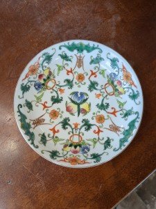 Rare Qing Dynasty Soapstone Fu Shou Bowl