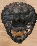 Qing Dynasty Soapstone Lion's Head Carving