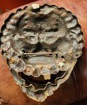 Qing Dynasty Soapstone Lion's Head Carving