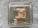 Qing Dynasty Silver Ingot Soapstone Carving