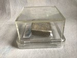 Qing Dynasty Silver Ingot Soapstone Carving
