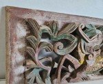 Vintage Chinese Wood Carving Panel, Qing Dynasty