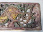 Vintage Chinese Wood Carving Panel, Qing Dynasty