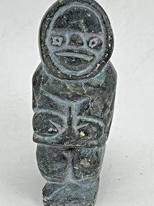 Inuit Soapstone Inukshuk Carving 4.5
