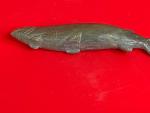 Inuit Soapstone Fish Carving - 4.5" Wide