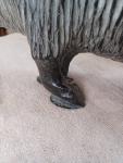Inuit Soapstone Muskox Sculpture - Signed Art