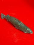 Inuit Soapstone Fish Carving - 4.5" Wide