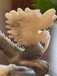 Hand Carved Chinese Soapstone Dragon Sculpture
