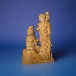 Chinese Soapstone Carved Figurine of Two Musicians