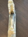 Hand Carved Chinese Soapstone Dragon Sculpture
