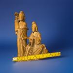 Chinese Soapstone Carved Figurine of Two Musicians