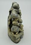 Hand-Carved Soapstone Vintage Asian Monkeys