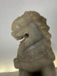 5" Vintage Chinese Soapstone Foo Dog Statue