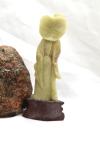 Vintage Chinese Hand Carved Soapstone Lady Figure