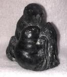 Wolf Soapstone Sculpture - Handcrafted Canadian Art