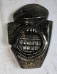 Inuit Eskimo Soapstone Carving 10" X 7