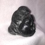 Wolf Soapstone Sculpture - Handcrafted Canadian Art