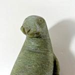 Inuit Soapstone Seal Sculpture - Vintage Art