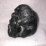 Wolf Soapstone Sculpture - Handcrafted Canadian Art