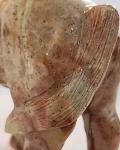 Horse Soapstone Figurine with Rustic Striations