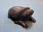 Hand Carved Soapstone Dragon Turtle Statue