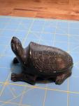 Hand Carved Soapstone Dragon Turtle Statue