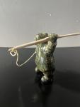 Hand Carved Soapstone Sculpture by Isa Oomayoualock
