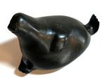 Vintage Inuit Soapstone Seal Sculpture Art Piece