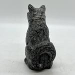 Hand-Carved Wolf Soapstone Figurine from Canada