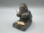Inuit Soapstone Carving - Hand Carved Art Piece