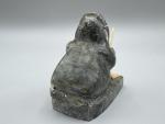 Inuit Soapstone Carving - Hand Carved Art Piece