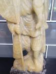 Chinese Soapstone Fisherman Statue - 8.25" Tall