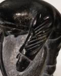 Inuit Hunter Soapstone Sculpture - Signed Art