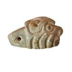 Aztec Maya Animal Head Soapstone Pendant 1.75”