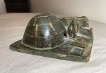 Francois Antique Eskimo Soapstone Sculpture