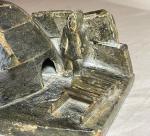 Francois Antique Eskimo Soapstone Sculpture