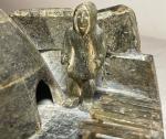 Francois Antique Eskimo Soapstone Sculpture