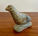 Inuit Hand-Carved Stone Water Bird Art