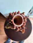12" Vintage Chinese Soapstone Flower Vase