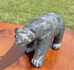 Medium Soapstone Polar Bear Figurine