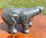 Medium Soapstone Polar Bear Figurine