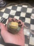 Inuit Soapstone Berry Picker Figurine by Chaz