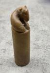 Vintage Hand-Carved Soapstone Bear Sculpture