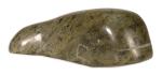 Inuit Whale Green Soapstone Sculpture - Hand-Carved